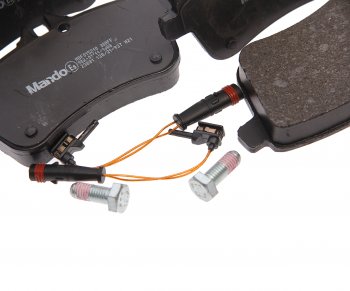 2 079 р. Колодки тормозные MERCEDES A (W169),B (W245) передние (4шт.) MANDO MANDO mbf015210  с доставкой в г. Майкоп. Увеличить фотографию 2