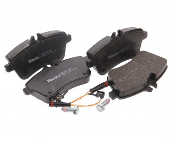 2 079 р. Колодки тормозные MERCEDES A (W169),B (W245) передние (4шт.) MANDO MANDO mbf015210  с доставкой в г. Майкоп. Увеличить фотографию 1