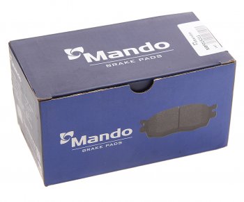 1 639 р. Колодки тормозные MERCEDES A (W169) передние (4шт.) MANDO MANDO mbf015211  с доставкой в г. Майкоп. Увеличить фотографию 3