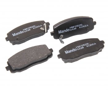 999 р. Колодки тормозные KIA Picanto (05-) передние (4шт.) MANDO MANDO mbf015216  с доставкой в г. Майкоп. Увеличить фотографию 1