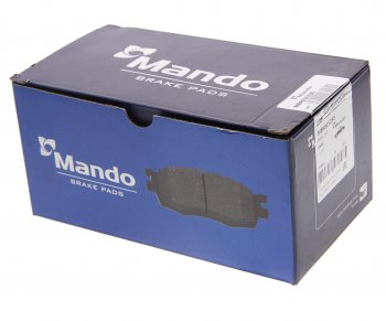 2 799 р. Колодки тормозные BMW 1 (E81,87),3 (E90,E91) передние (4шт.) MANDO MANDO mbf015230  с доставкой в г. Майкоп. Увеличить фотографию 2