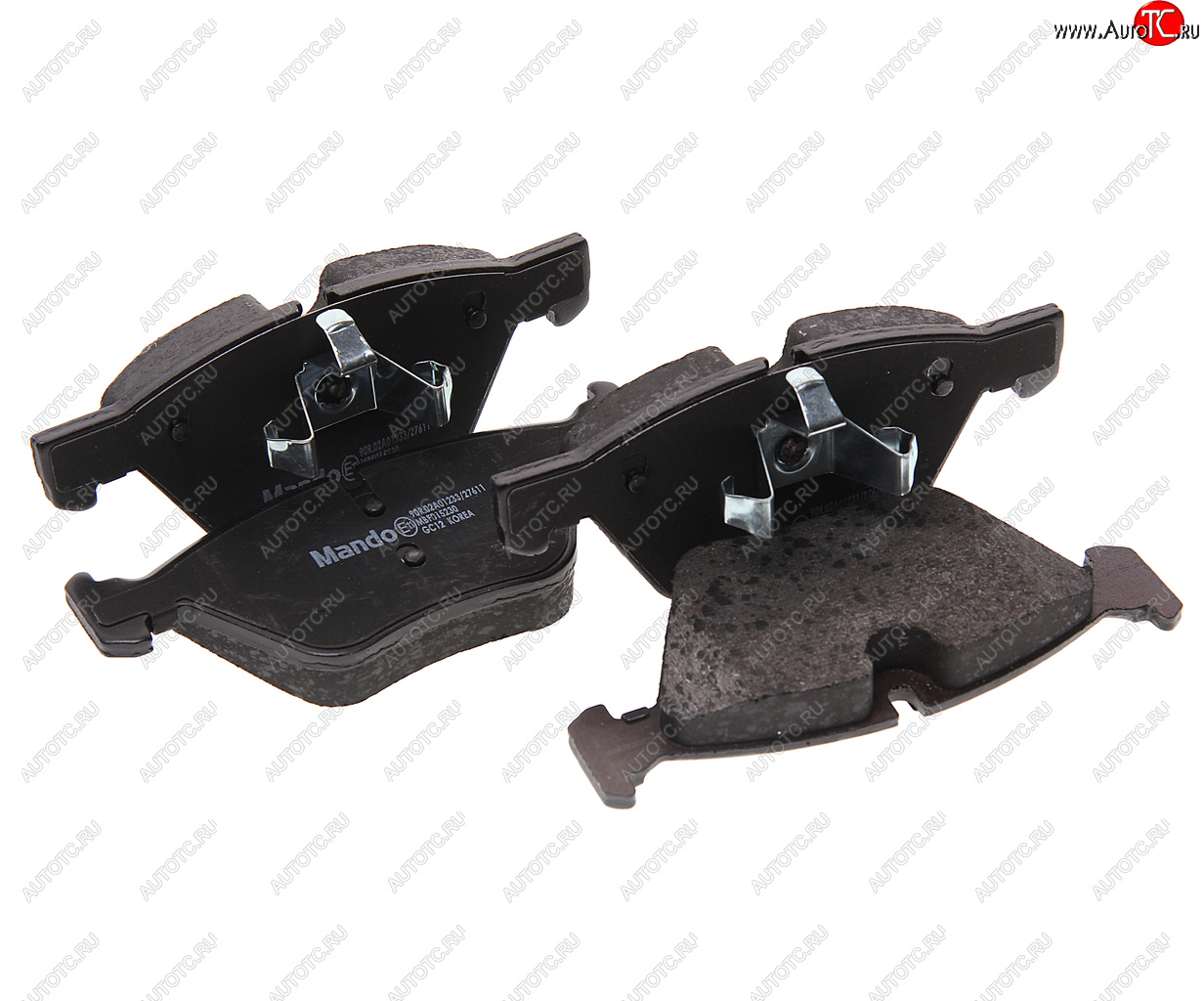 2 799 р. Колодки тормозные BMW 1 (E81,87),3 (E90,E91) передние (4шт.) MANDO MANDO mbf015230  с доставкой в г. Майкоп
