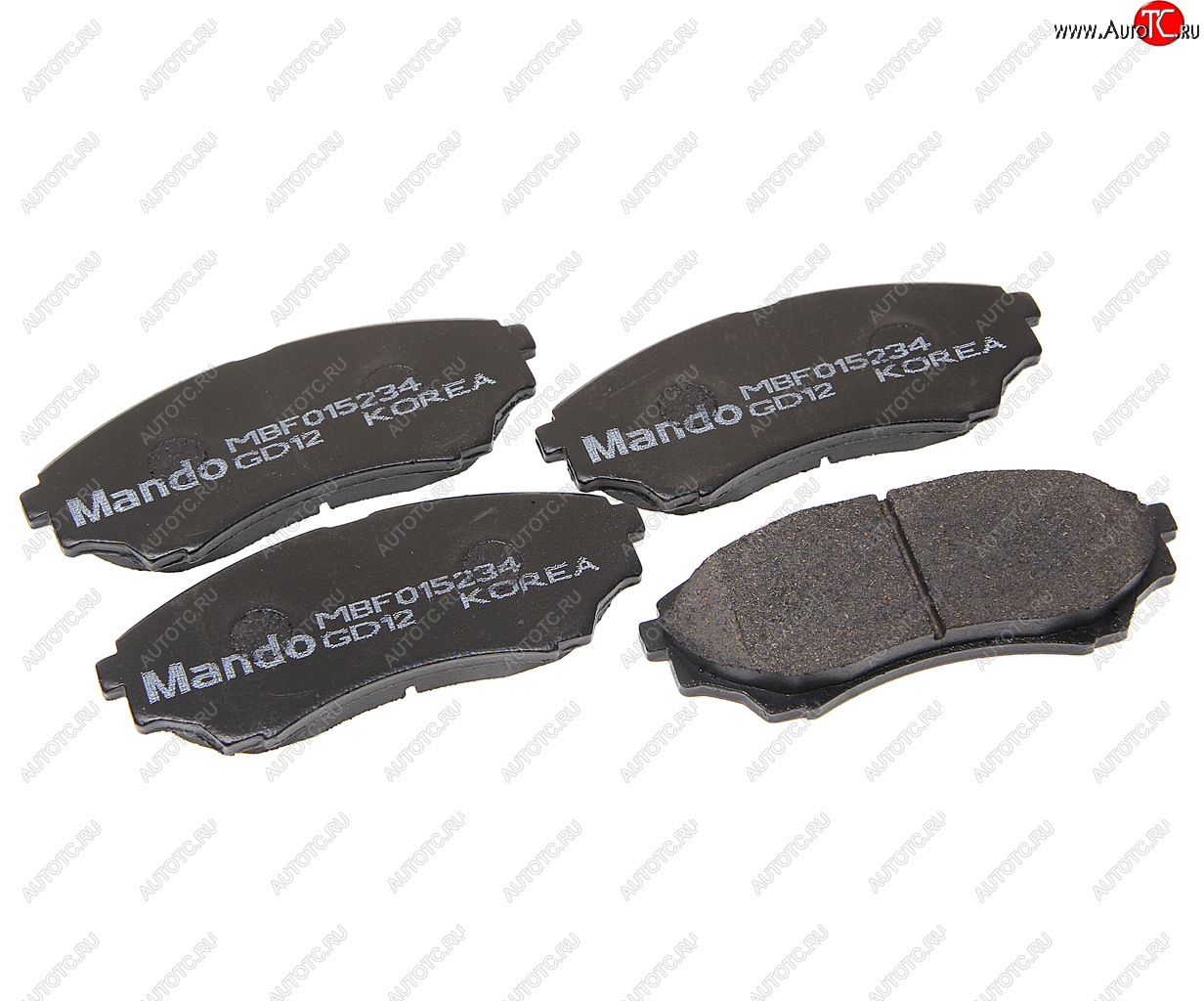 1 699 р. Колодки тормозные FORD Ranger (99-) MAZDA B-Serie (99-) (4шт.) MANDO MANDO mbf015234  с доставкой в г. Майкоп