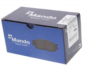 1 999 р. Колодки тормозные задние (4шт.) MANDO BMW 3 серия F31 универсал дорестайлинг (2012-2015)  с доставкой в г. Майкоп. Увеличить фотографию 2