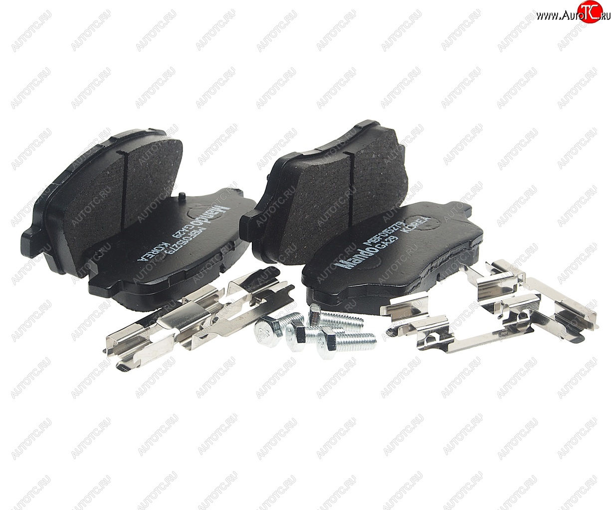 1 269 р. Колодки тормозные FORD Fiesta (12-) передние (4шт.) MANDO MANDO mbf015279  с доставкой в г. Майкоп