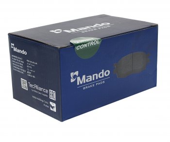 1 749 р. Колодки тормозные RENAULT Logan (14-),Sandero (14-) передние (4шт.) MANDO MANDO mbf015282  с доставкой в г. Майкоп. Увеличить фотографию 2