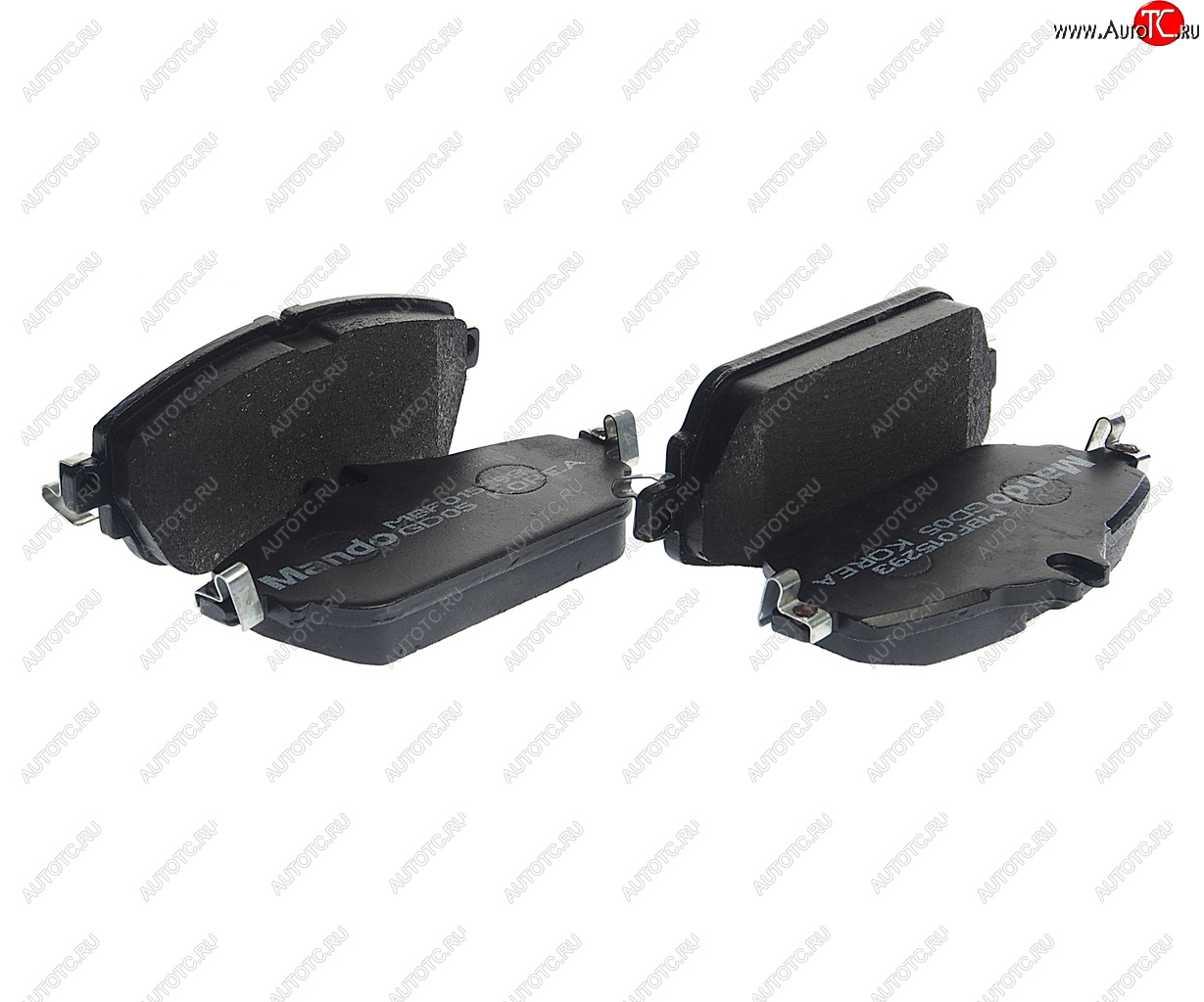3 069 р. Колодки тормозные MERCEDES C (W205) передние (4шт.) MANDO MANDO mbf015293 MANDO mbf015293  с доставкой в г. Майкоп