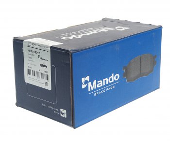2 899 р. Колодки тормозные FORD Mondeo (15-) передние (4шт.) MANDO MANDO mbf015297 MANDO mbf015297  с доставкой в г. Майкоп. Увеличить фотографию 2