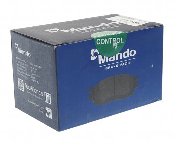 1 739 р. Колодки тормозные HYUNDAI Tucson (04-) KIA Sportage (04-) передние (4шт.) MANDO MANDO mbf015308 MANDO mbf015308  с доставкой в г. Майкоп. Увеличить фотографию 2