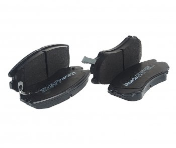 1 739 р. Колодки тормозные HYUNDAI Tucson (04-) KIA Sportage (04-) передние (4шт.) MANDO MANDO mbf015308 MANDO mbf015308  с доставкой в г. Майкоп. Увеличить фотографию 1