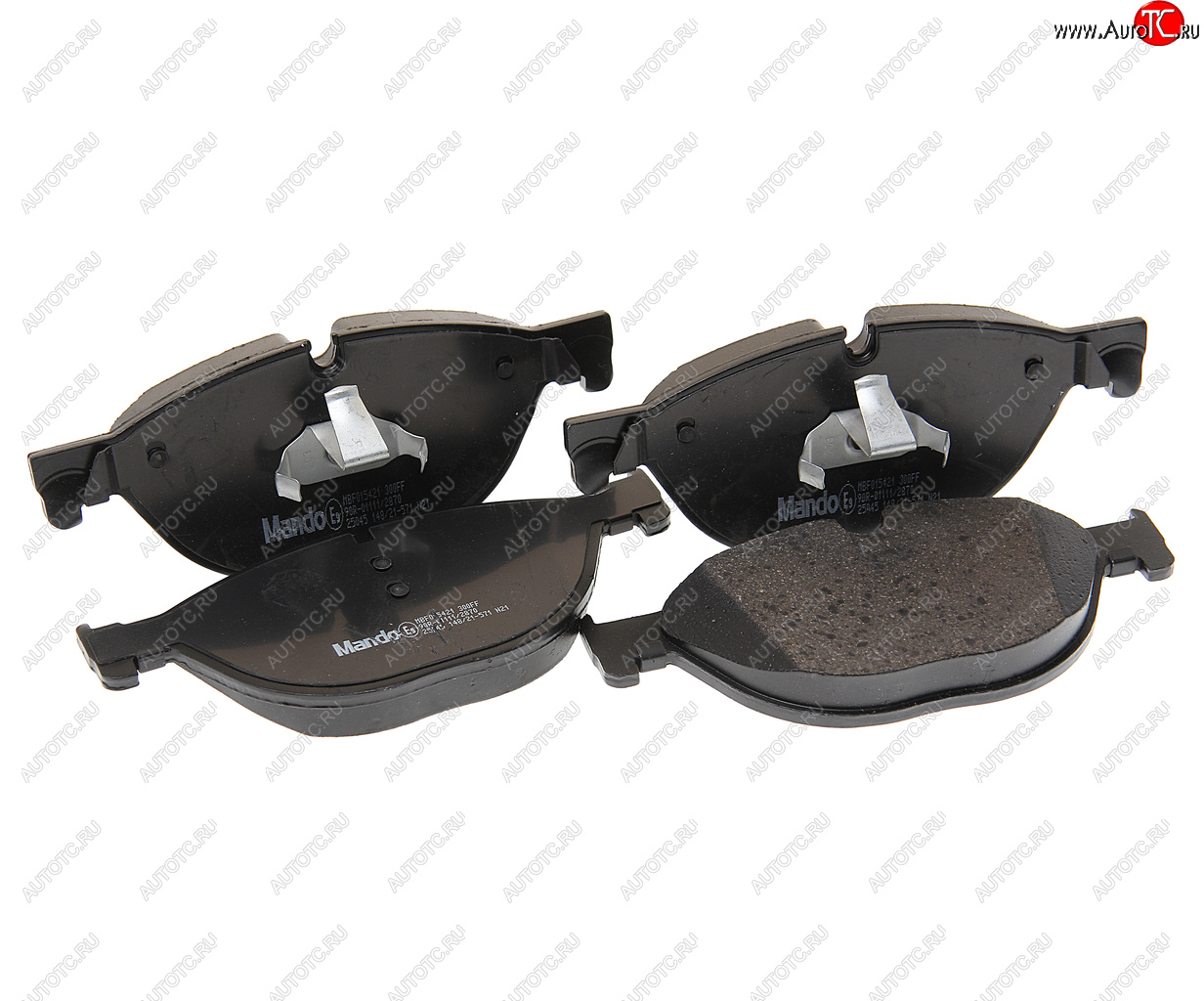 2 899 р. Колодки тормозные BMW 5 (F07,F10),7 (F01) передние (4шт.) MANDO MANDO mbf015421 MANDO mbf015421  с доставкой в г. Майкоп