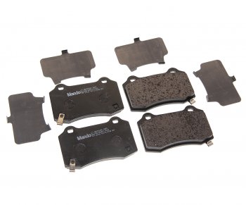 2 489 р. Колодки тормозные CHRYSLER 300C (04-11) JEEP Grand Cherokee (99-10) задние (4шт.) MANDO MANDO mbf015450 MANDO mbf015450  с доставкой в г. Майкоп. Увеличить фотографию 1