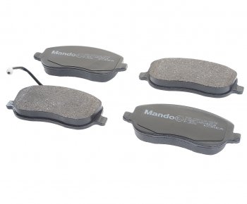 1 499 р. Колодки тормозные PEUGEOT CITROEN передние (4шт.) MANDO MANDO mbf015464 MANDO mbf015464  с доставкой в г. Майкоп. Увеличить фотографию 1