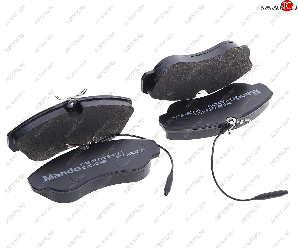 2 399 р. Колодки тормозные PEUGEOT Boxer передние (4шт.) MANDO MANDO mbf015471 MANDO mbf015471  с доставкой в г. Майкоп