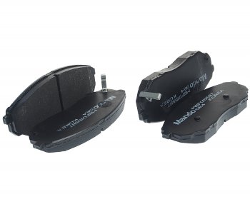 1 699 р. Колодки тормозные HYUNDAI Santa Fe (00-),Trajet (99-) KIA Sorento передние (4шт.) MANDO MANDO mbf015587 MANDO mbf015587  с доставкой в г. Майкоп. Увеличить фотографию 1