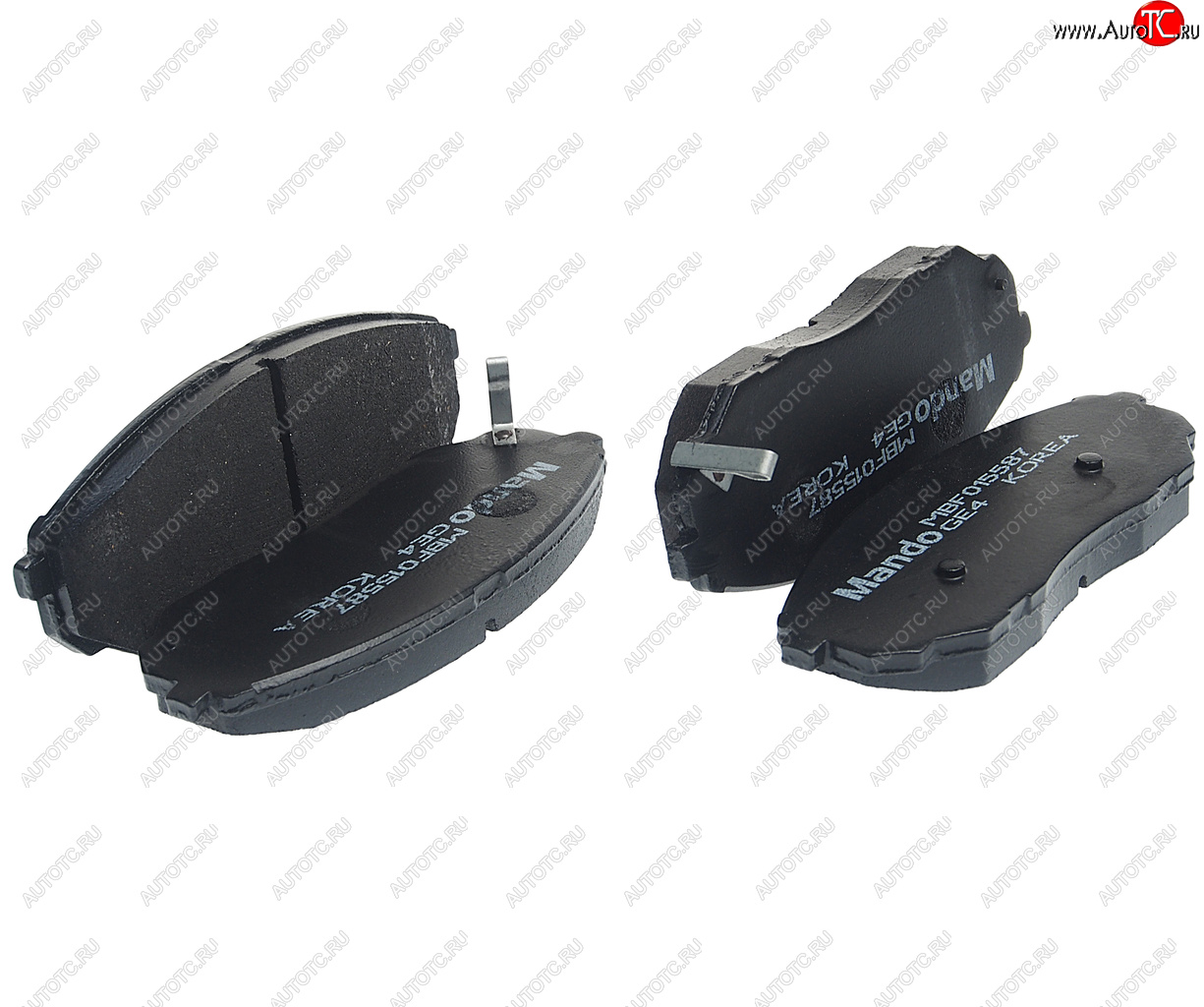 1 699 р. Колодки тормозные HYUNDAI Santa Fe (00-),Trajet (99-) KIA Sorento передние (4шт.) MANDO MANDO mbf015587 MANDO mbf015587  с доставкой в г. Майкоп