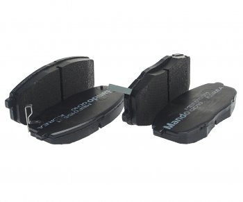 1 079 р. Колодки тормозные KIA Cerato (08-) передние (4шт.) MANDO MANDO mbf015591 MANDO mbf015591  с доставкой в г. Майкоп. Увеличить фотографию 1