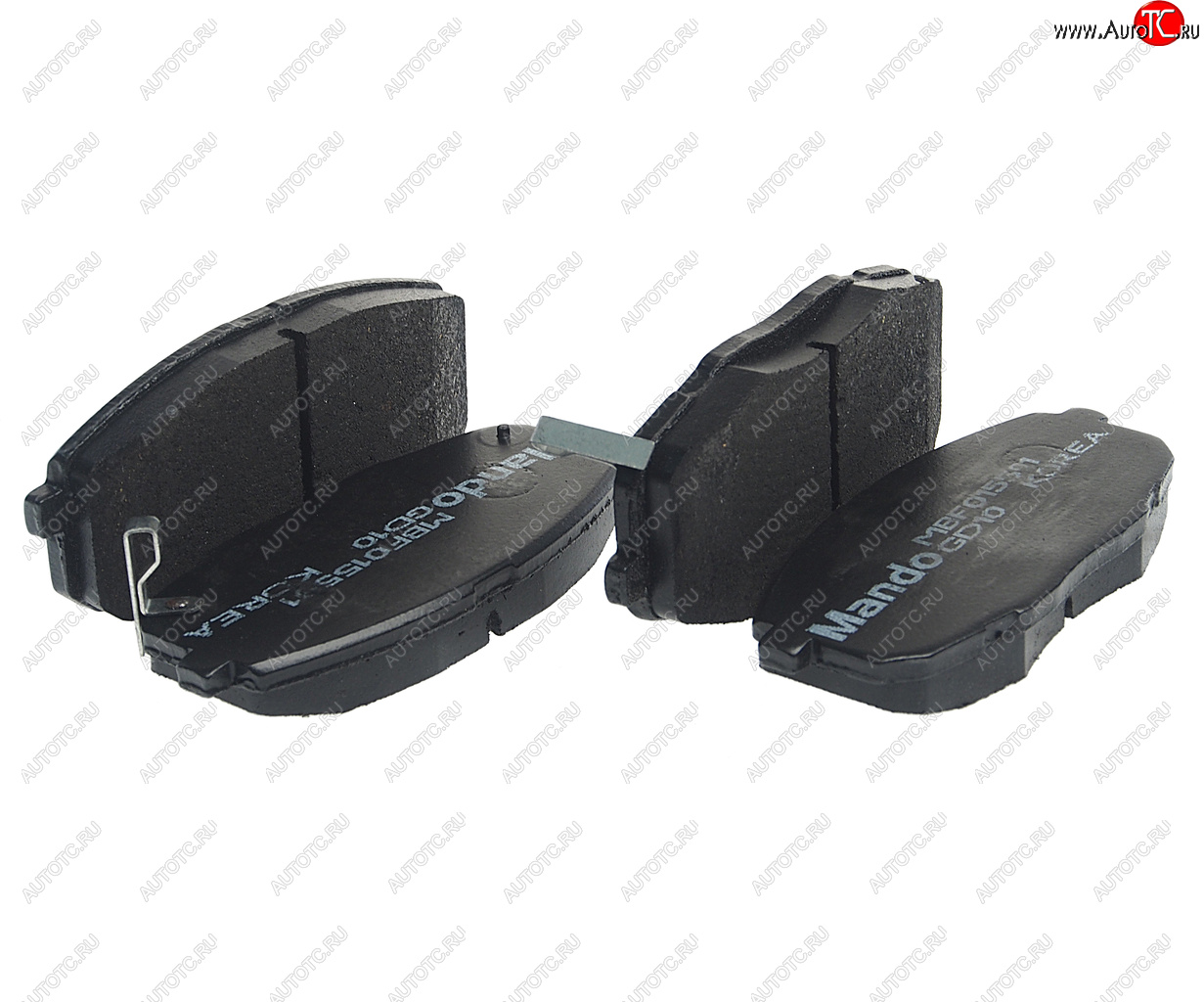 1 079 р. Колодки тормозные KIA Cerato (08-) передние (4шт.) MANDO MANDO mbf015591 MANDO mbf015591  с доставкой в г. Майкоп