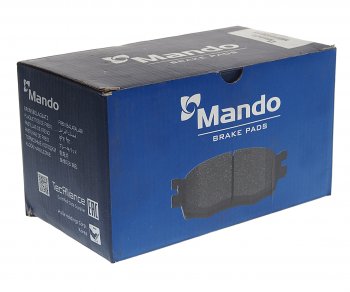 2 299 р. Колодки тормозные LEXUS GS (05-) передние (4шт.) MANDO MANDO mbf015615 MANDO mbf015615  с доставкой в г. Майкоп. Увеличить фотографию 2