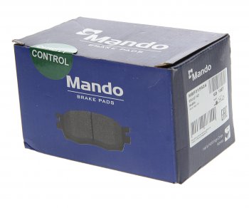 1 359 р. Колодки тормозные MAZDA 626 GE,GF,GW (92-02),Xedos-6,Premacy передние (4шт.) MANDO MANDO mbf015624  с доставкой в г. Майкоп. Увеличить фотографию 3