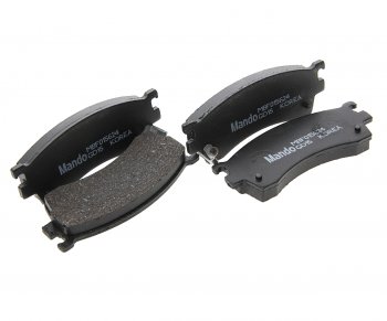 1 359 р. Колодки тормозные MAZDA 626 GE,GF,GW (92-02),Xedos-6,Premacy передние (4шт.) MANDO MANDO mbf015624  с доставкой в г. Майкоп. Увеличить фотографию 1