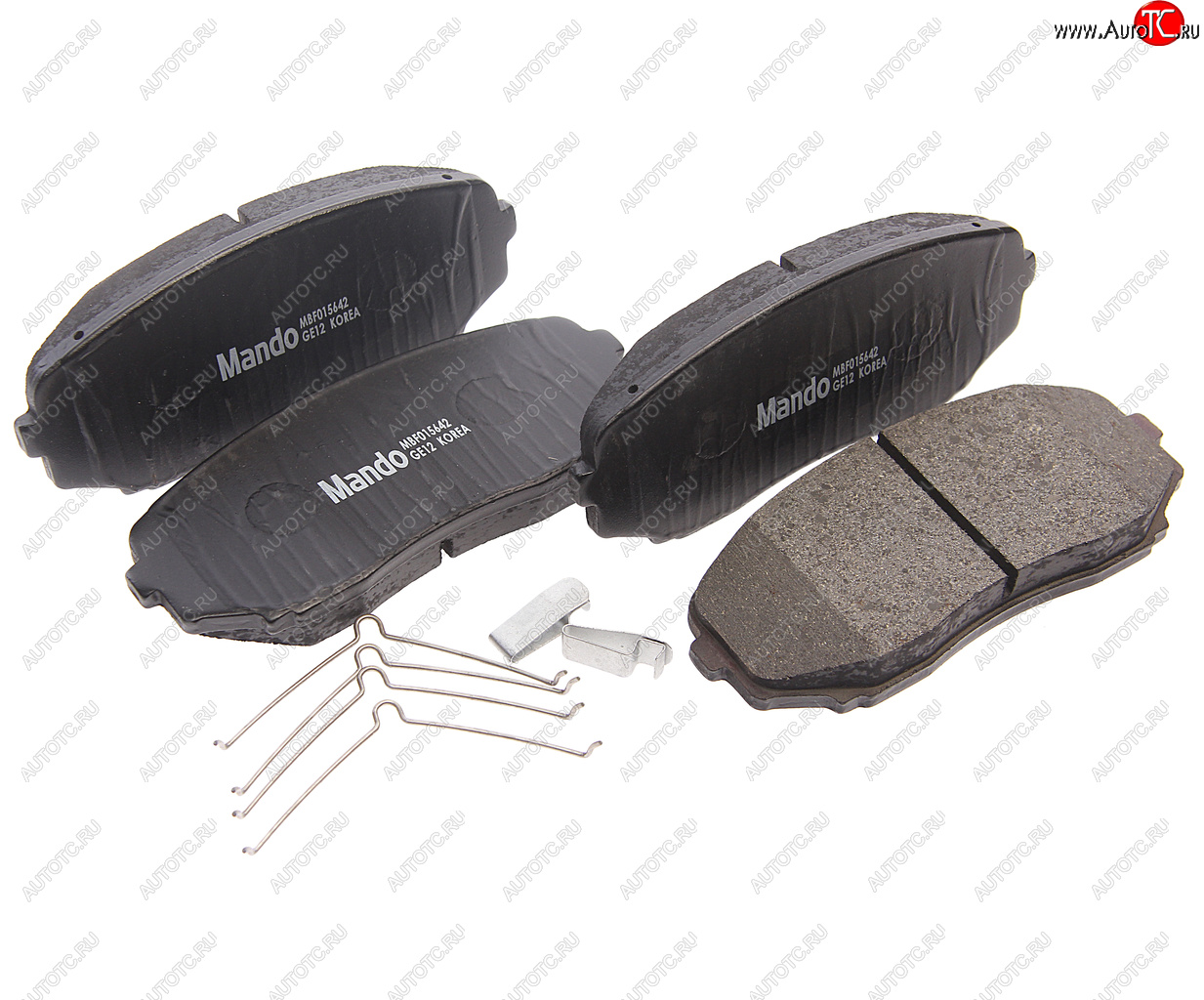 2 449 р. Колодки тормозные MAZDA CX-9,CX-7 (07-) передние (4шт.) MANDO MANDO mbf015642 MANDO mbf015642  с доставкой в г. Майкоп