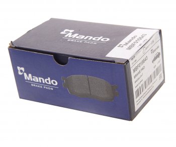 3 699 р. Колодки тормозные MAZDA CX-9,CX-7 (07-) задние (4шт.) MANDO MANDO mbf015643 MANDO mbf015643  с доставкой в г. Майкоп. Увеличить фотографию 3