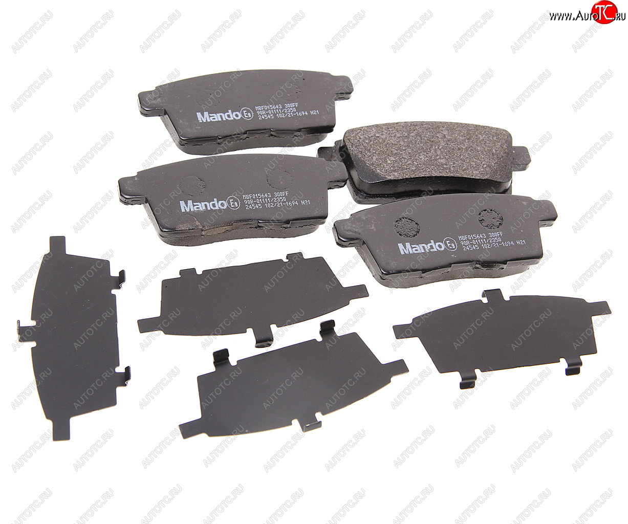 3 699 р. Колодки тормозные MAZDA CX-9,CX-7 (07-) задние (4шт.) MANDO MANDO mbf015643 MANDO mbf015643  с доставкой в г. Майкоп