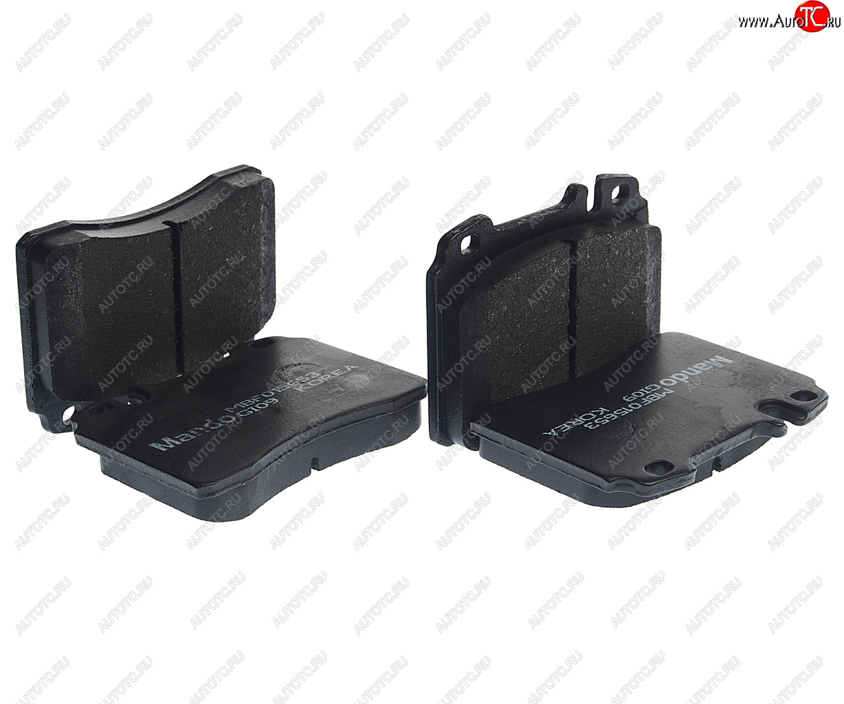 2 679 р. Колодки тормозные MERCEDES E (W124,W210) передние (4шт.) MANDO MANDO mbf015653  с доставкой в г. Майкоп