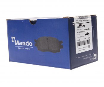 2 199 р. Колодки тормозные MERCEDES W221,211 передние (4шт.) MANDO MANDO mbf015673 MANDO mbf015673  с доставкой в г. Майкоп. Увеличить фотографию 3
