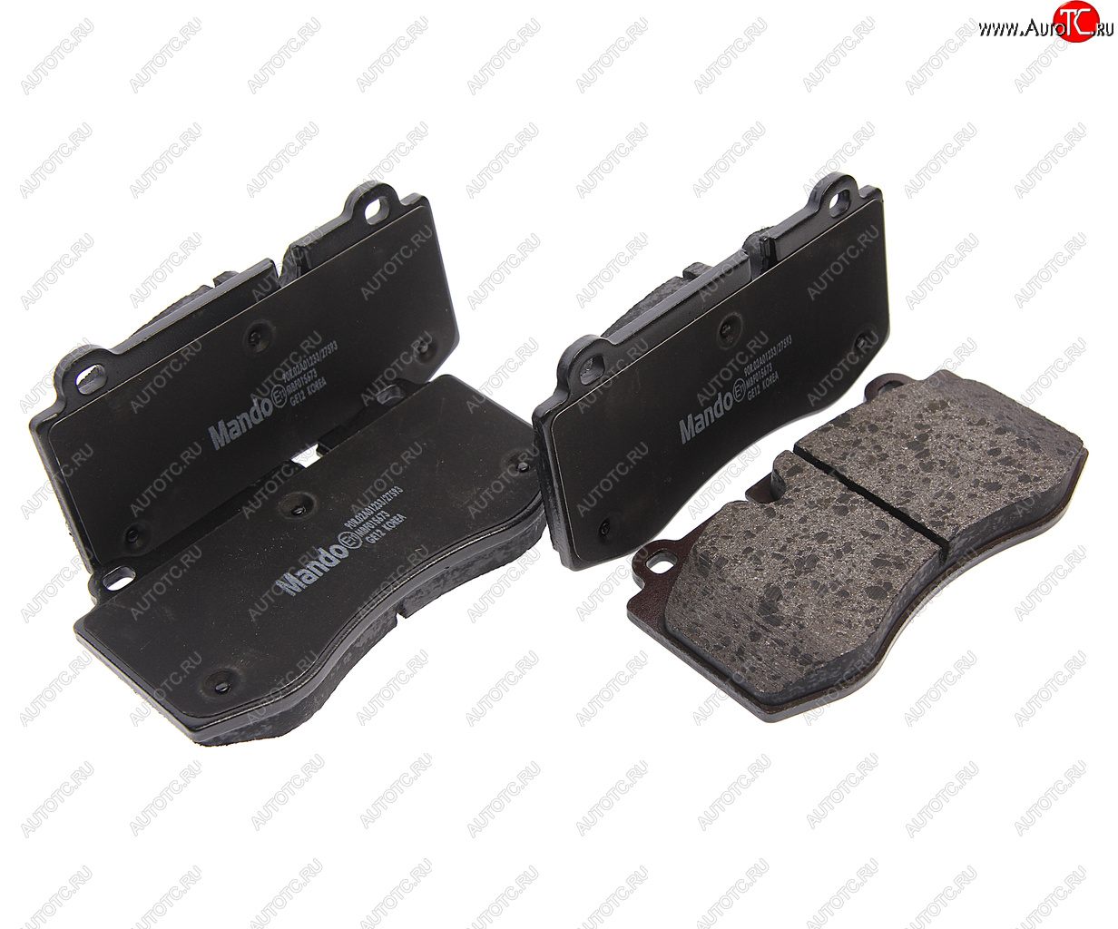 2 199 р. Колодки тормозные MERCEDES W221,211 передние (4шт.) MANDO MANDO mbf015673 MANDO mbf015673  с доставкой в г. Майкоп