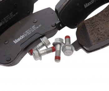 4 399 р. Колодки тормозные MERCEDES GLK (X204) передние (4шт.) MANDO MANDO mbf015676 MANDO mbf015676  с доставкой в г. Майкоп. Увеличить фотографию 2