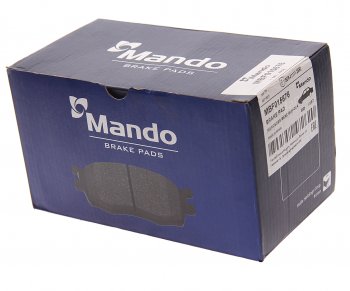 4 399 р. Колодки тормозные MERCEDES GLK (X204) передние (4шт.) MANDO MANDO mbf015676 MANDO mbf015676  с доставкой в г. Майкоп. Увеличить фотографию 3
