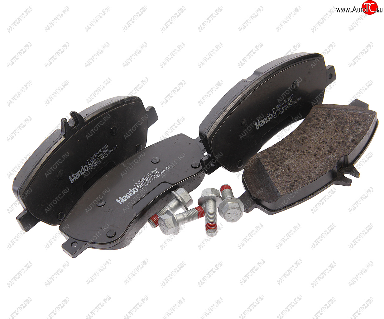 4 399 р. Колодки тормозные MERCEDES GLK (X204) передние (4шт.) MANDO MANDO mbf015676 MANDO mbf015676  с доставкой в г. Майкоп