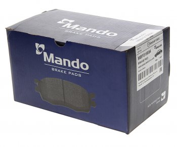 3 299 р. Колодки тормозные MERCEDES S (W222) (13-) передние (4шт.) MANDO MANDO mbf015684 MANDO mbf015684  с доставкой в г. Майкоп. Увеличить фотографию 2