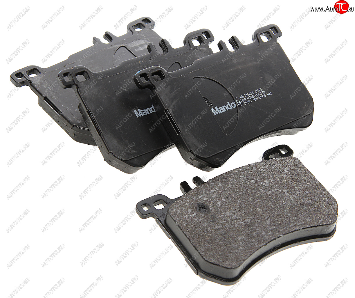 3 299 р. Колодки тормозные MERCEDES S (W222) (13-) передние (4шт.) MANDO MANDO mbf015684 MANDO mbf015684  с доставкой в г. Майкоп