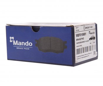 2 079 р. Колодки тормозные MERCEDES Viano,Vito (W447) задние (4шт.) MANDO MANDO mbf015691 MANDO mbf015691  с доставкой в г. Майкоп. Увеличить фотографию 3