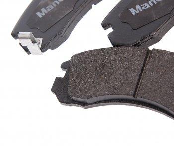 1 449 р. Колодки тормозные MITSUBISHI Outlander (03-),Pajero (00-),Pajero Sport (98-) передние (4шт.) MANDO MANDO mbf015708 MANDO mbf015708  с доставкой в г. Майкоп. Увеличить фотографию 2