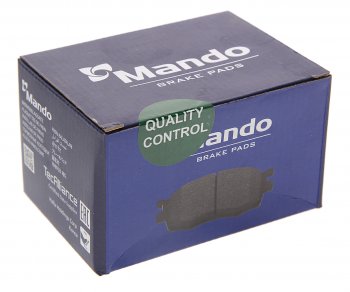 1 189 р. Колодки тормозные NISSAN Almera N16E,Primera P11,WP10 задние (4шт.) MANDO MANDO mbf015730 MANDO mbf015730  с доставкой в г. Майкоп. Увеличить фотографию 2