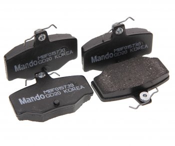 1 189 р. Колодки тормозные NISSAN Almera N16E,Primera P11,WP10 задние (4шт.) MANDO MANDO mbf015730 MANDO mbf015730  с доставкой в г. Майкоп. Увеличить фотографию 1