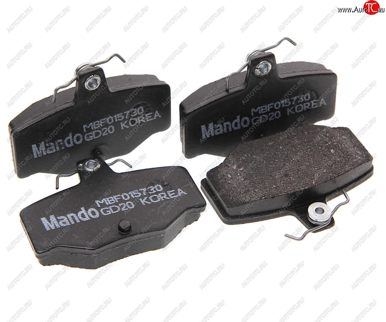 1 189 р. Колодки тормозные NISSAN Almera N16E,Primera P11,WP10 задние (4шт.) MANDO MANDO mbf015730 MANDO mbf015730  с доставкой в г. Майкоп