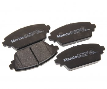 1 559 р. Колодки тормозные NISSAN Primera P12,Tino,Almera (00-) передние (4шт.) MANDO MANDO mbf015737 MANDO mbf015737  с доставкой в г. Майкоп. Увеличить фотографию 1