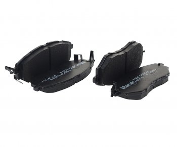 2 579 р. Колодки тормозные SUBARU Legacy,Outbak,Tribeca (03-) (2.03.6) передние (4шт.)MANDO MANDO mbf015824  с доставкой в г. Майкоп. Увеличить фотографию 1