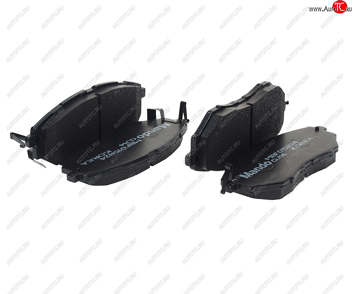 2 579 р. Колодки тормозные SUBARU Legacy,Outbak,Tribeca (03-) (2.03.6) передние (4шт.)MANDO MANDO mbf015824  с доставкой в г. Майкоп