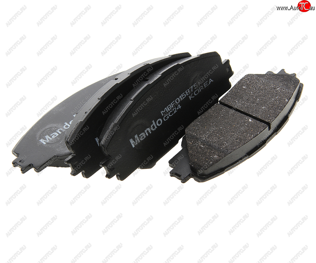1 739 р. Колодки тормозные TOYOTA Auris (07-),Rav 4 (09-,13-) передние (4шт.) MANDO MANDO mbf015875 MANDO mbf015875  с доставкой в г. Майкоп