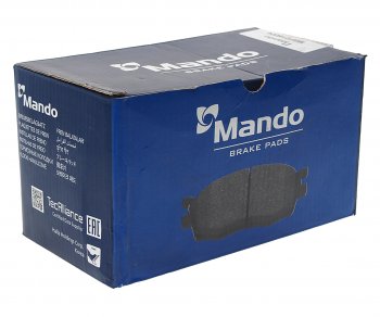 2 769 р. Колодки тормозные NISSAN Patrol (Y62) (10-) передние (4шт.) MANDO MANDO mbf016004 MANDO mbf016004  с доставкой в г. Майкоп. Увеличить фотографию 2