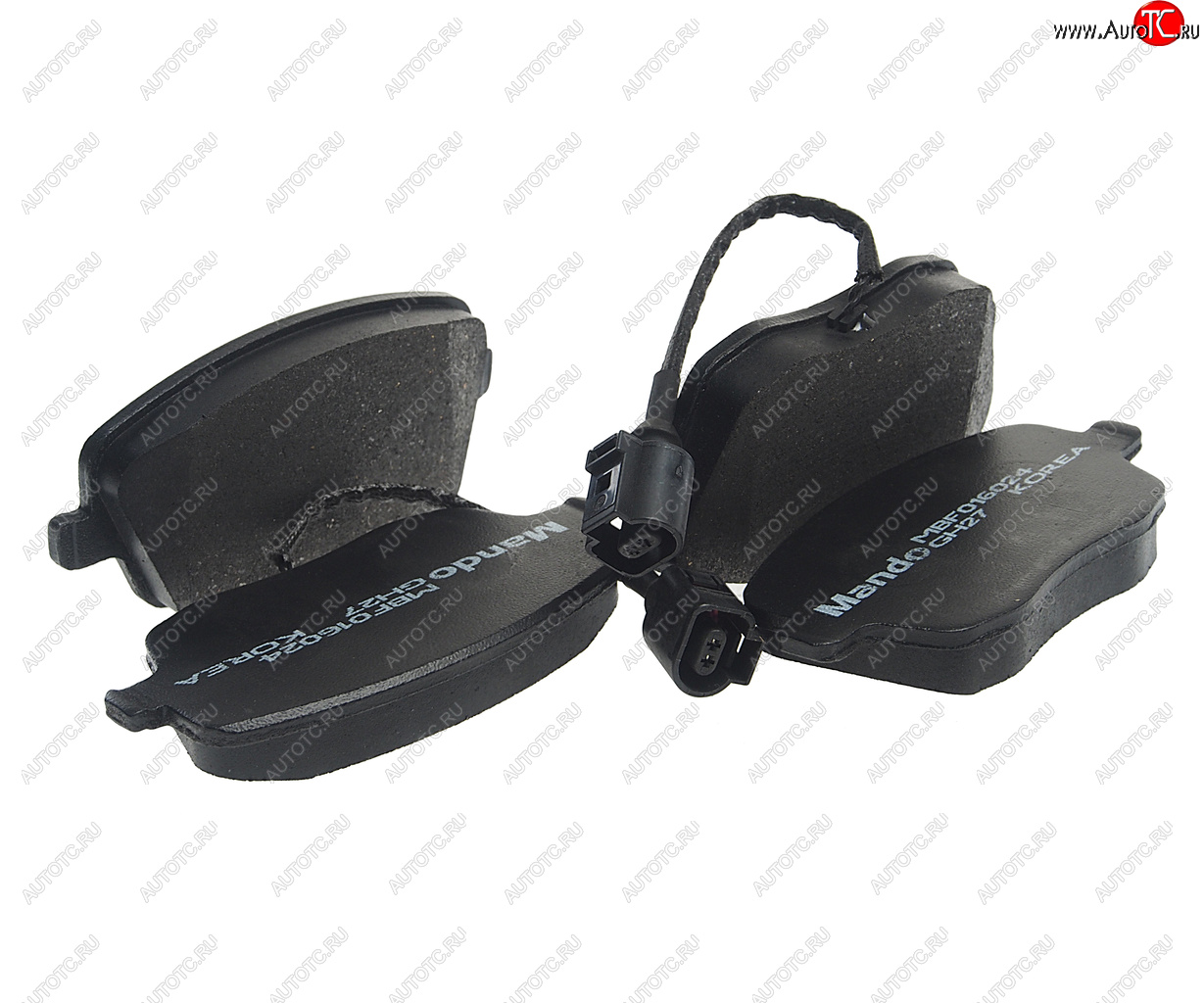 1 699 р. Колодки тормозные VW Polo (01) (1.21.9 D) SKODA Fabia передние (4шт.) MANDO MANDO mbf016024  с доставкой в г. Майкоп