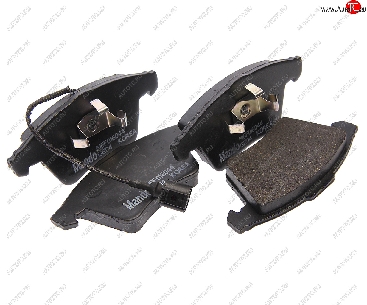2 789 р. Колодки тормозные VW Touareg (06-10) передние (4шт.) MANDO MANDO mbf016044  с доставкой в г. Майкоп