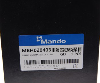 4 849 р. Цилиндр тормозной главный KIA Soul (18-) MANDO MANDO mbh020403 MANDO mbh020403  с доставкой в г. Майкоп. Увеличить фотографию 5