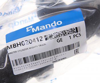 7 699 р. Цилиндр тормозной главный HYUNDAI HD65,72,78,County MANDO MANDO mbh020412  с доставкой в г. Майкоп. Увеличить фотографию 3